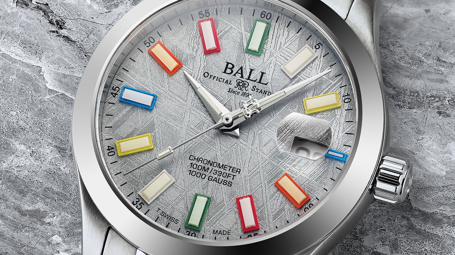 Ball Marvelight Rainbow Meteorite Watch | Chronometer UK | Clarindon Jewellers