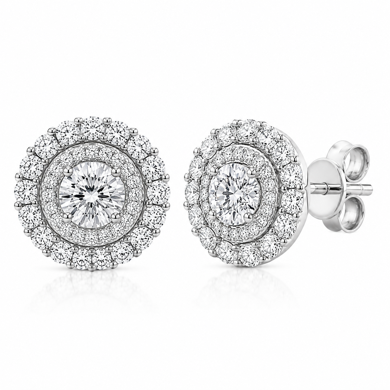 18ct White Gold Diamond Two-Piece Jewellery Gift Set - Image 2