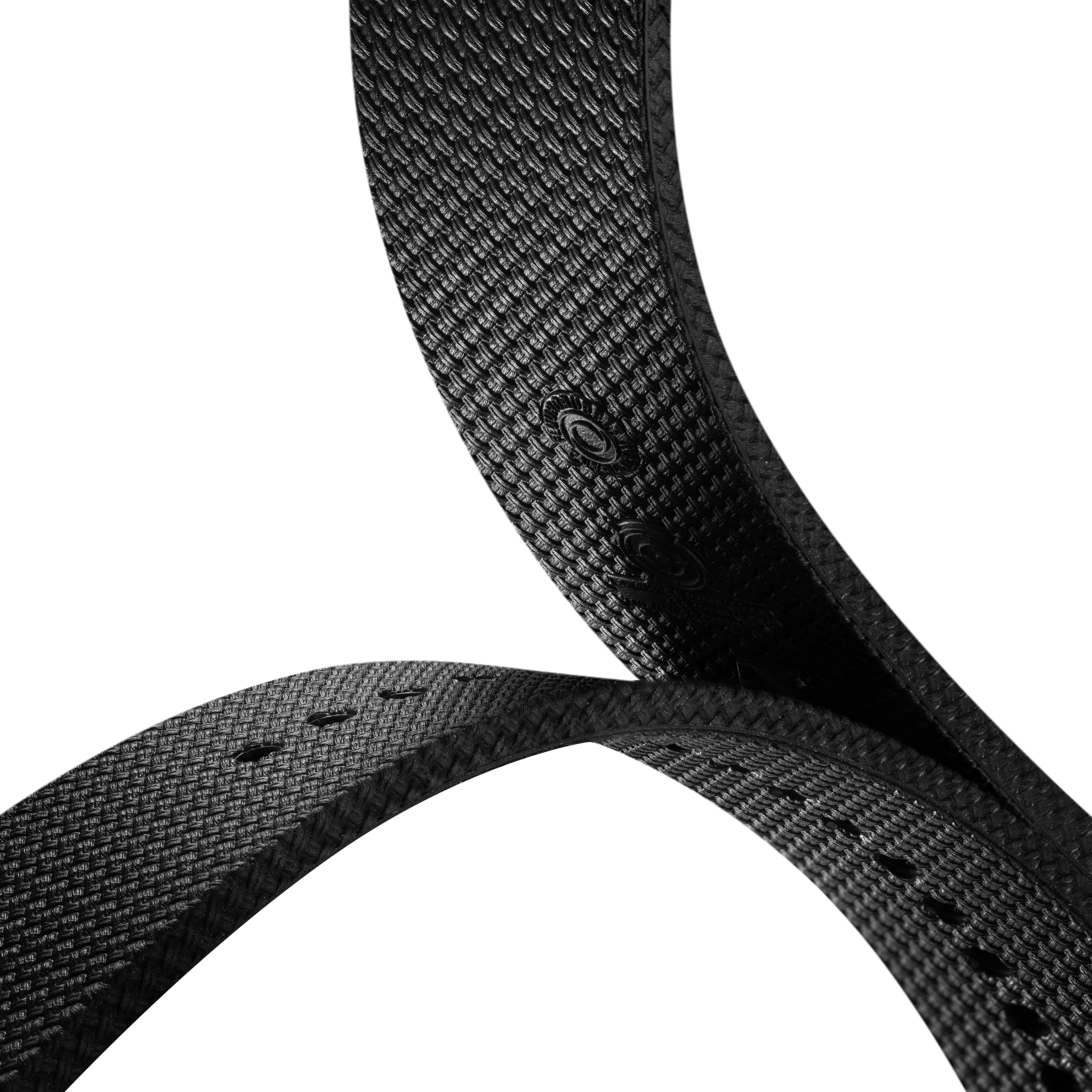 CIGA Design Racing Inspired Vector Carbon Skeleton Watch Strap Texture Detail Close Up