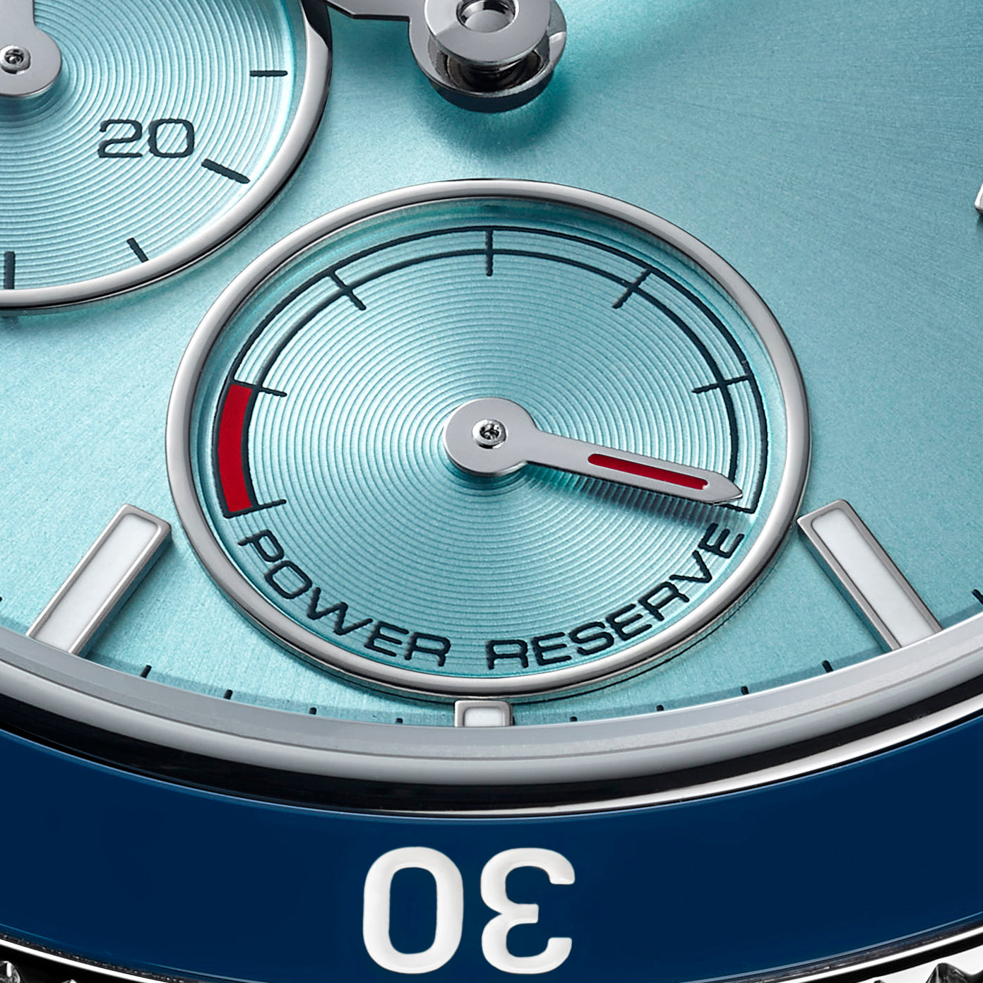 Favre Leuba Deep Raider Power Reserve Watch 00.20310.109.04.200 Power Reserve Close Up