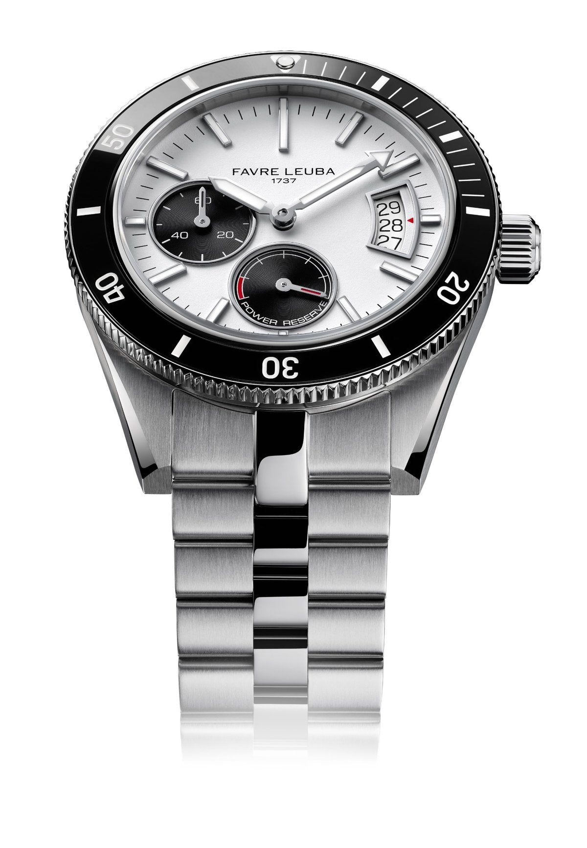 Favre Leuba Deep Raider Power Reserve Watch 00.20310.109.13.200 Front Render Alternative