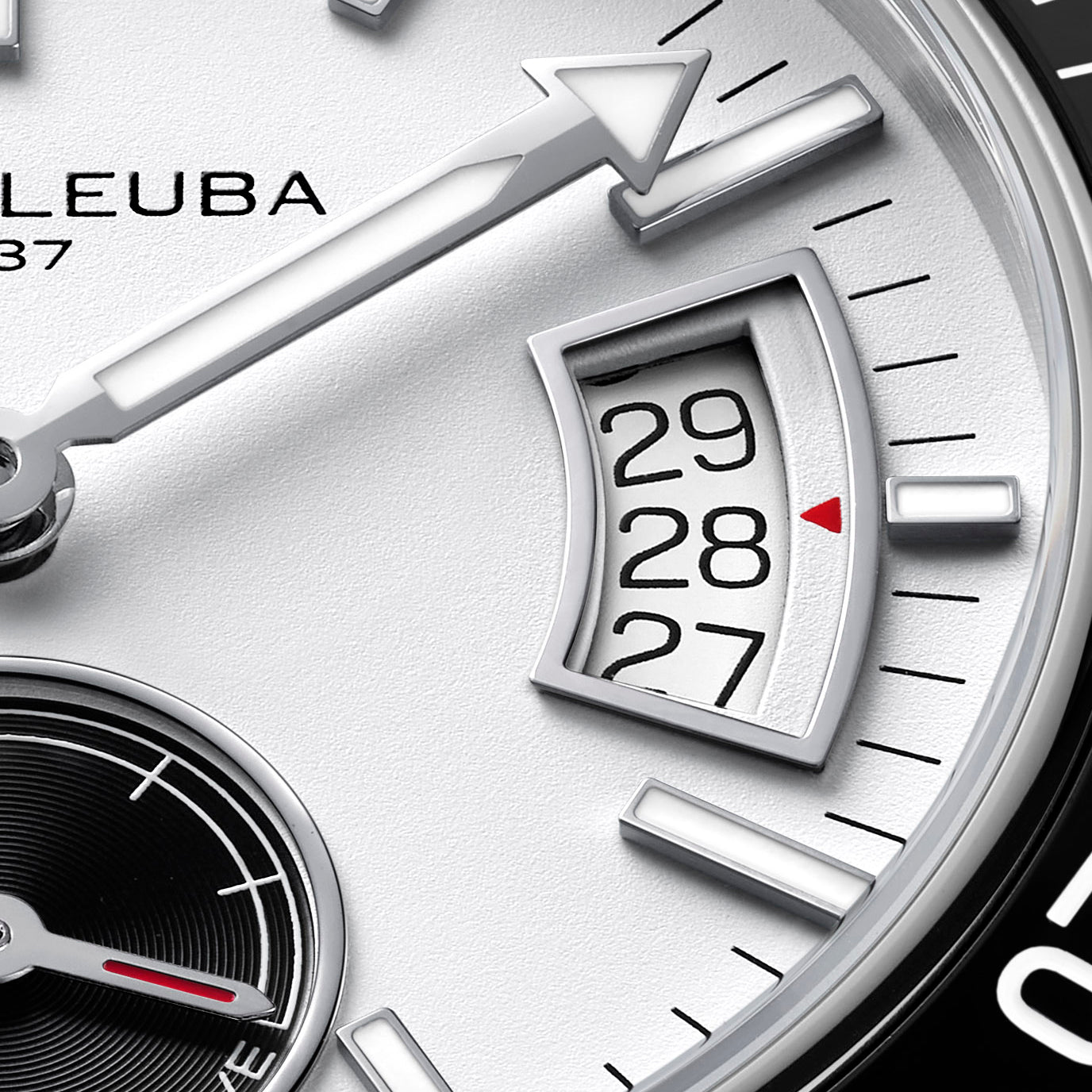 Favre Leuba Deep Raider Power Reserve Watch 00.20310.109.13.200 Date Window Macro