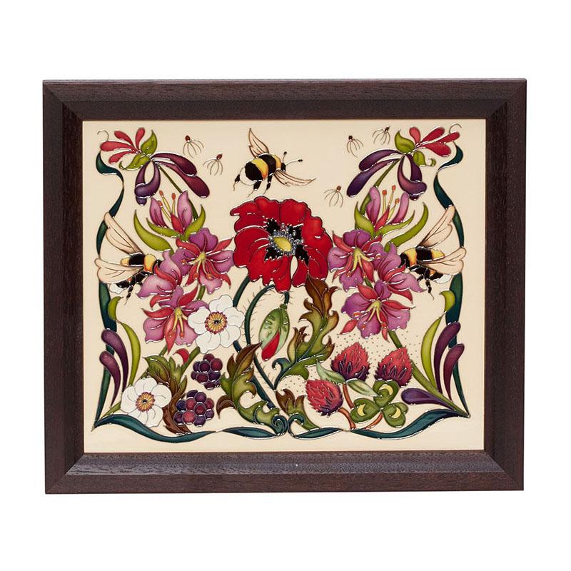 Moorcroft Limited Edition The Pollinators Plaque MCR-051
