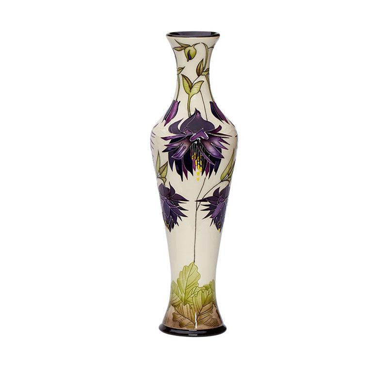 Moorcroft Numbered Edition Black Barlow Vase MCR-001