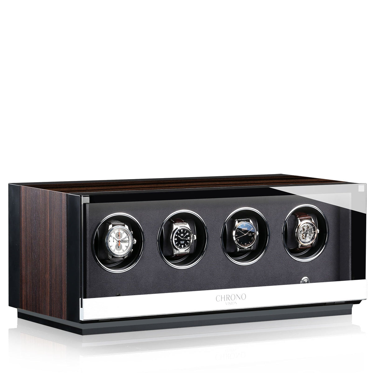 Chronovision Watch Winder Ambiance IV Ebony Silk Black Silk 70050-151.18.10