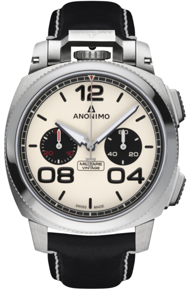Anonimo Militare Chrono Vintage Panda Watch AM-1122.01.001.A01 Image 1