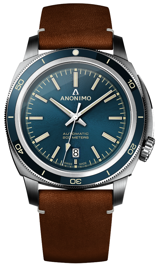 Anonimo Nautilo Vintage Blue Mens Watch AM-5019.06.103.I12 Image 1