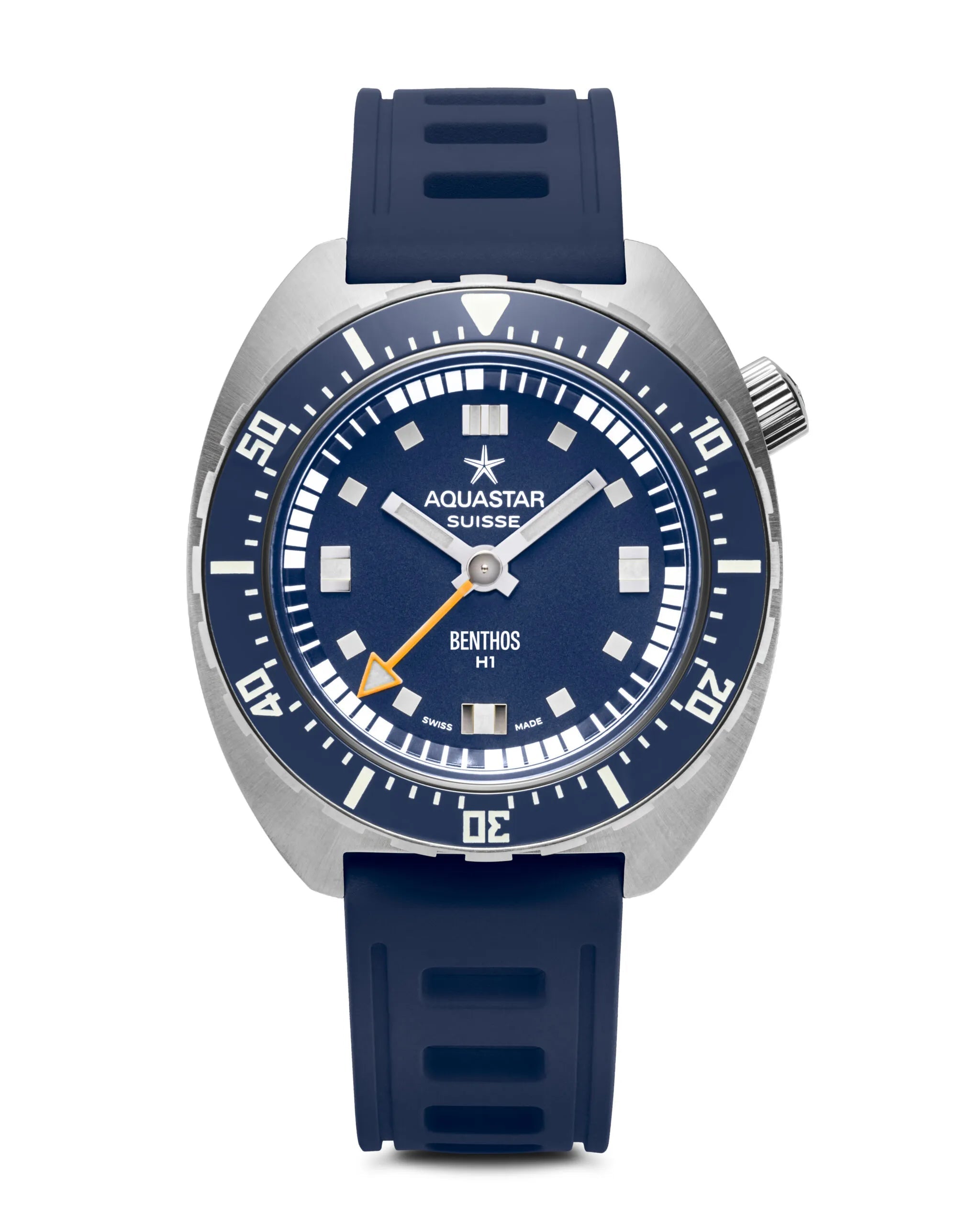 Aquastar Benthos Heritage One Blue Edition Watch BENTHOS-H1-BLUE Image 1