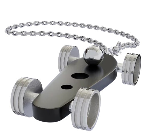 B.R.M. Key Chain Bolides by B.R.M Black Support Chain Black Support Chain Image 1