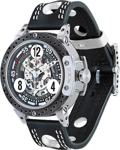 B.R.M. Watch DDF6-44 Skeleton White Hands DDF6-44-SQ-AB Image 1