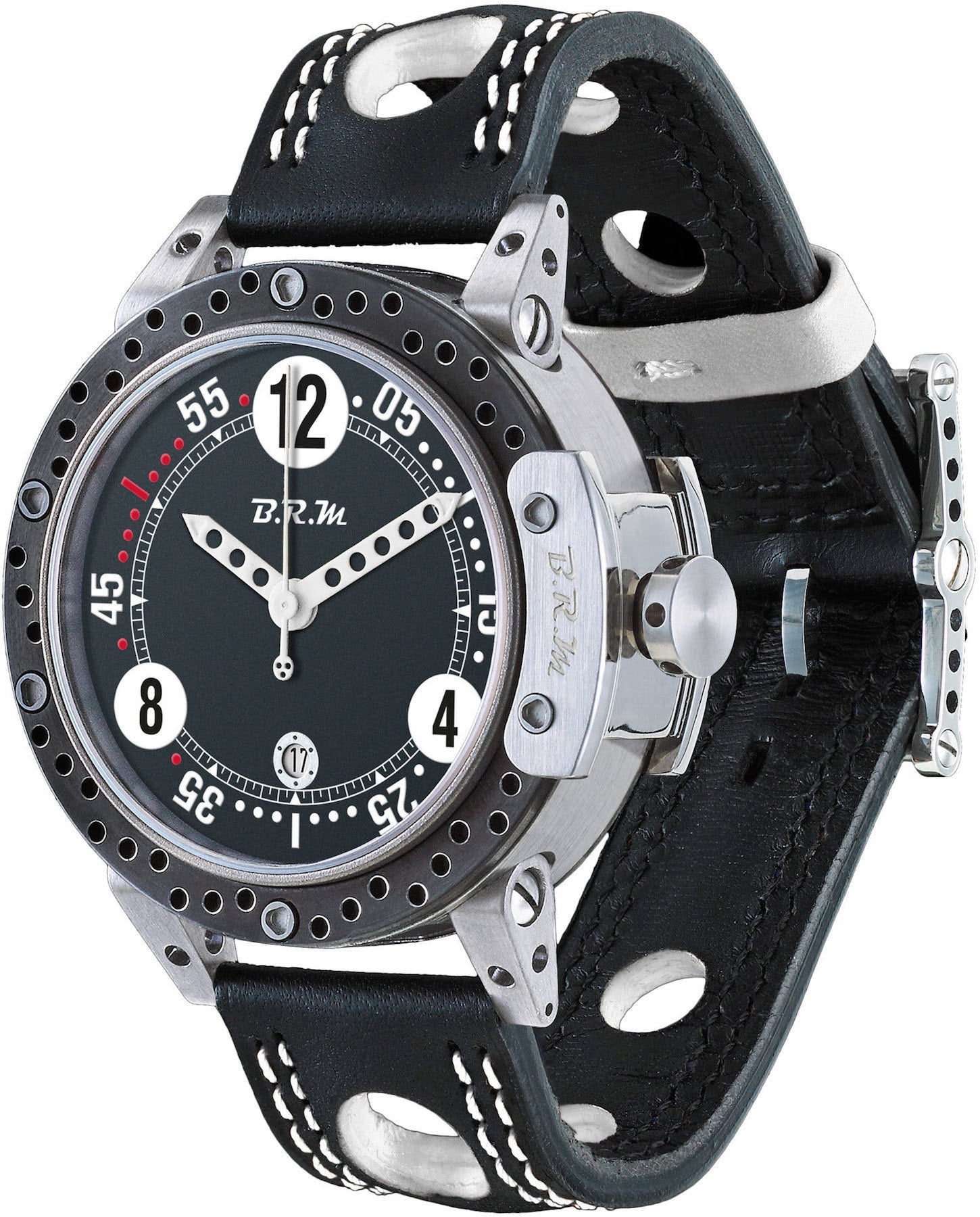 B.R.M. Watch DDF6-44 White Hands DDF6-44-AB Image 1