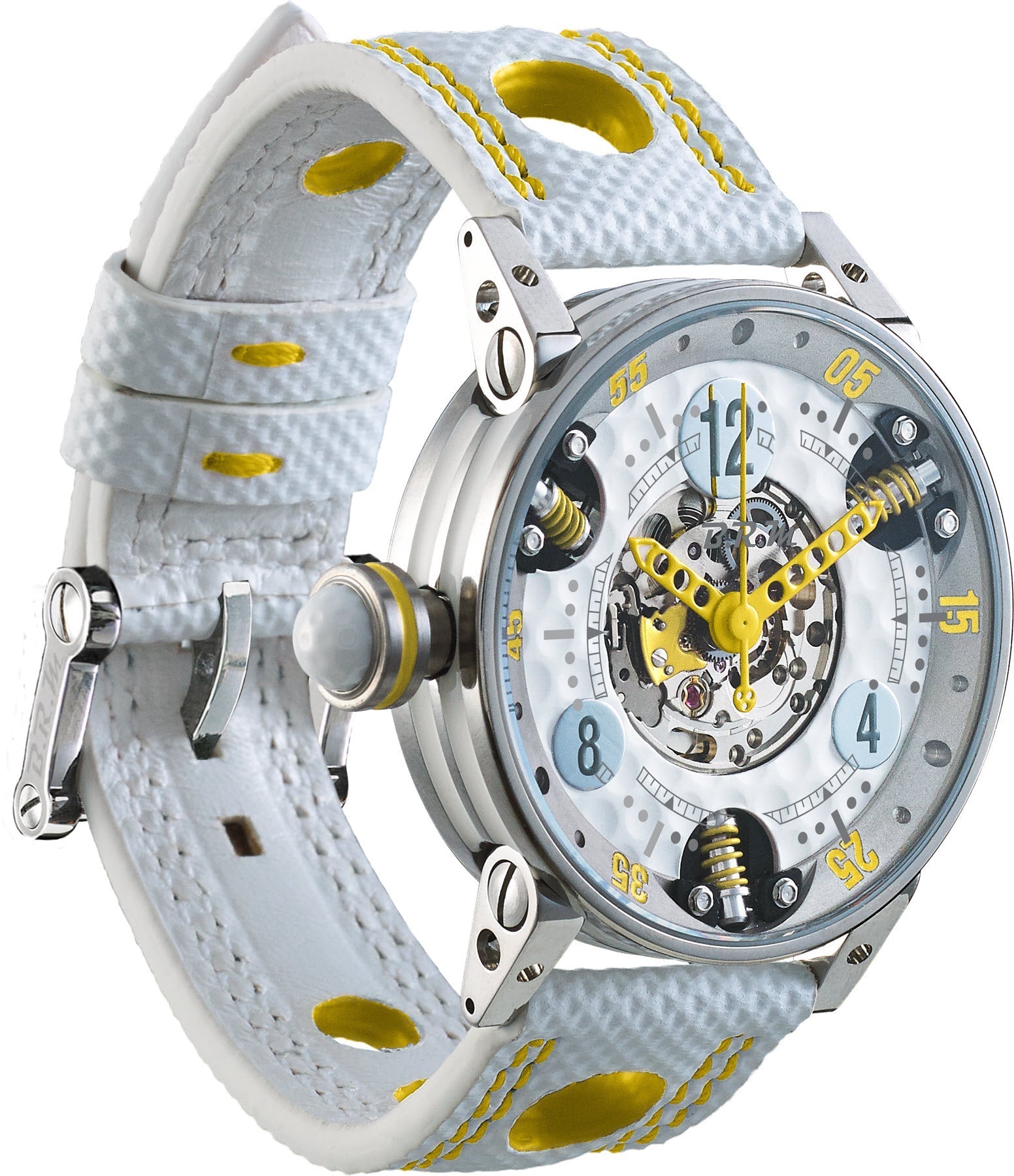 B.R.M Watch Golf Master GF7-38-SA-SQ-AJ Ladies Yellow Hands GF7-38-SA-SQ-AJ Image 1