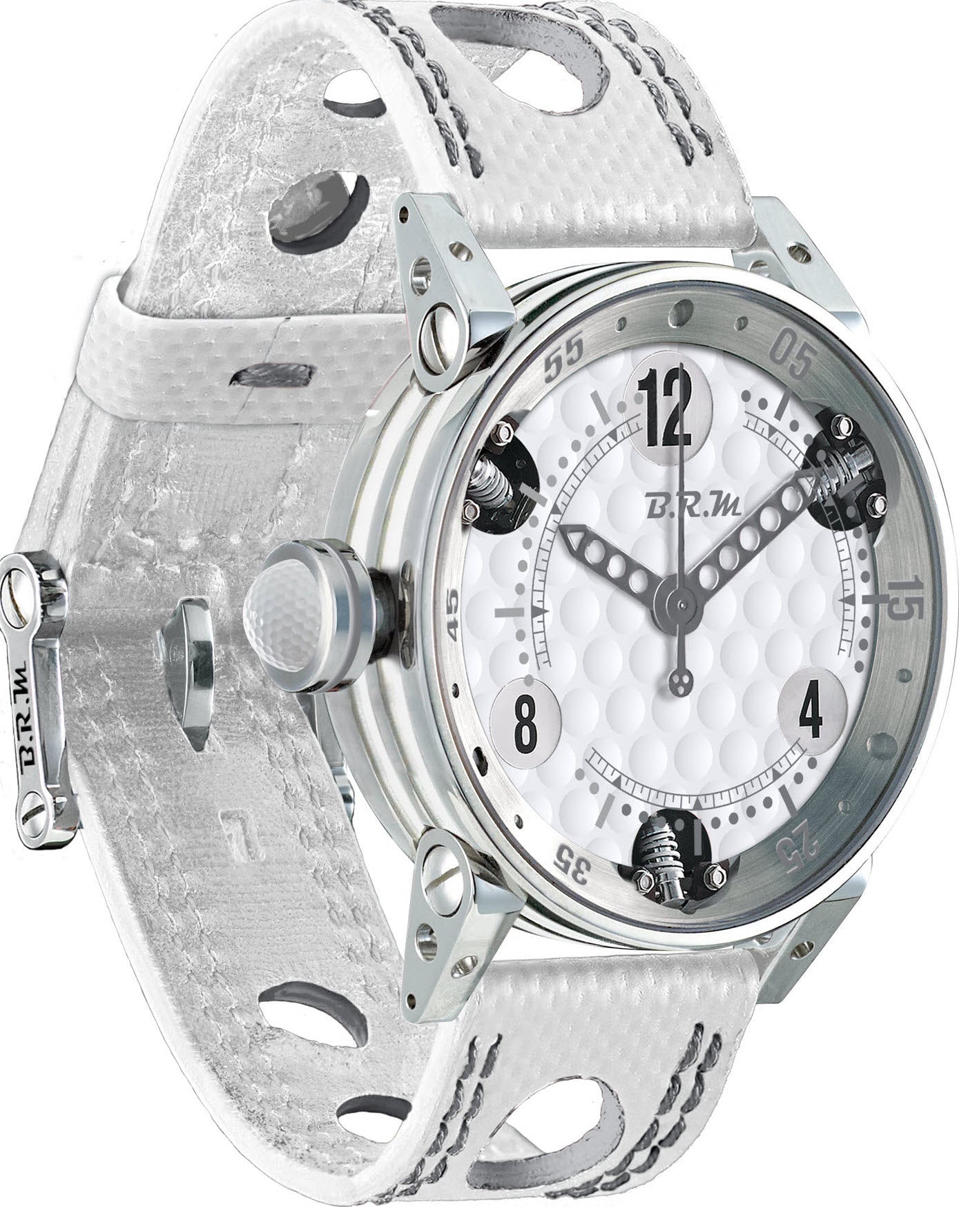 B.R.M Watch Golf Master Ladies Grey Hands GF7-38-SA-AG Image 1