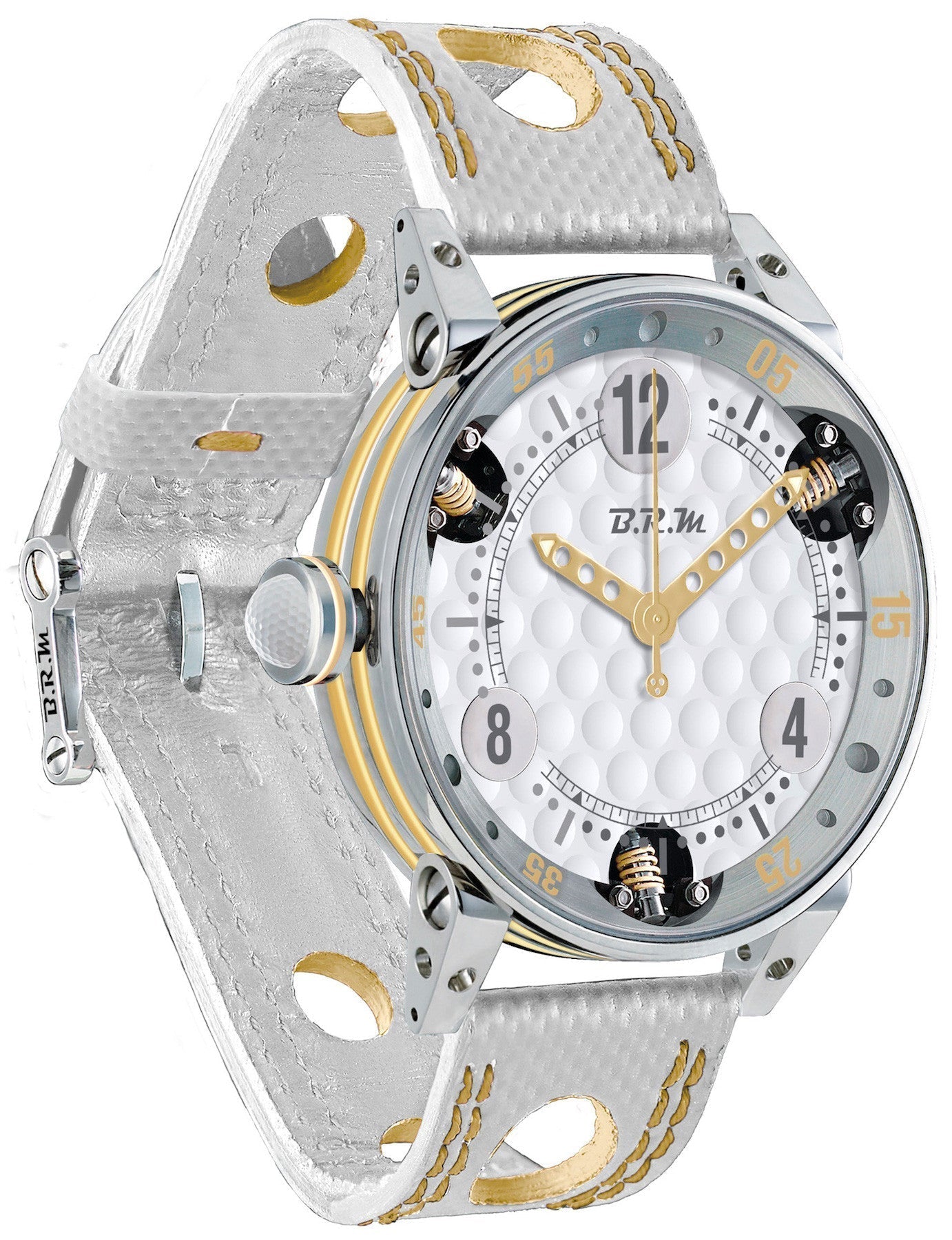 B.R.M Watch Golf Master Ladies Ochre Hands GF6-44-SA-7502 Image 1