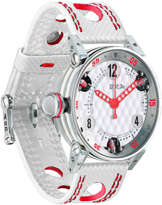B.R.M Watch Golf Master Ladies Red Hands GF7-38-SA-AR Image 1