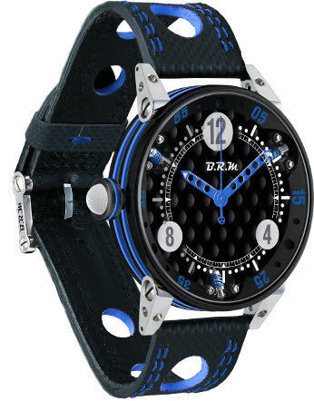 B.R.M Watch Golf Master Mens Dark Blue Hands GF6-44-SA-N-ABLF Image 1