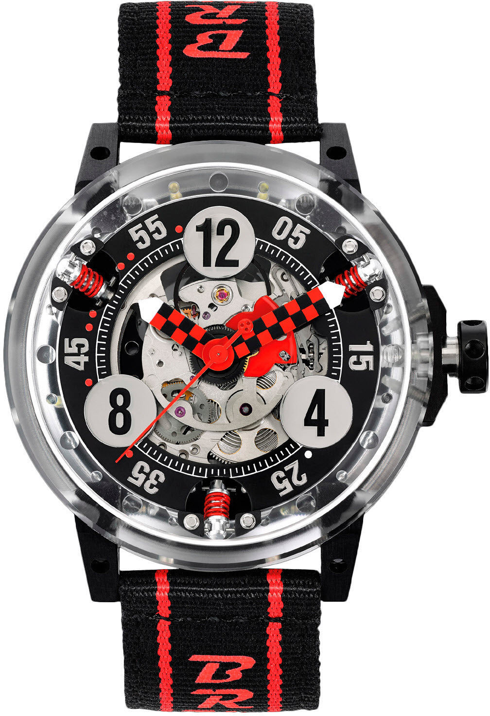 B.R.M Watch R-46 Makrolon Red Hands RG-46-MK-ADR-RACING Image 1
