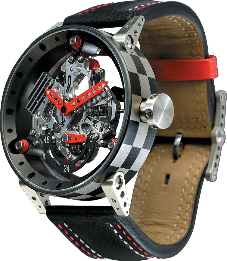 B.R.M. Watch R-50-TN Red Hands R-50-TN-AR Image 1