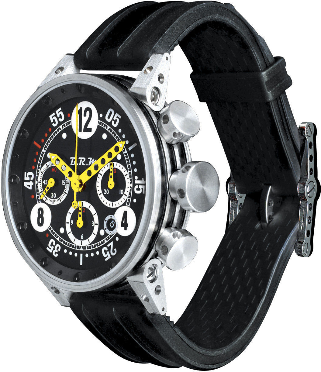 B.R.M Watch V12-44 Yellow Hands V12-44-BN-AJ Image 1