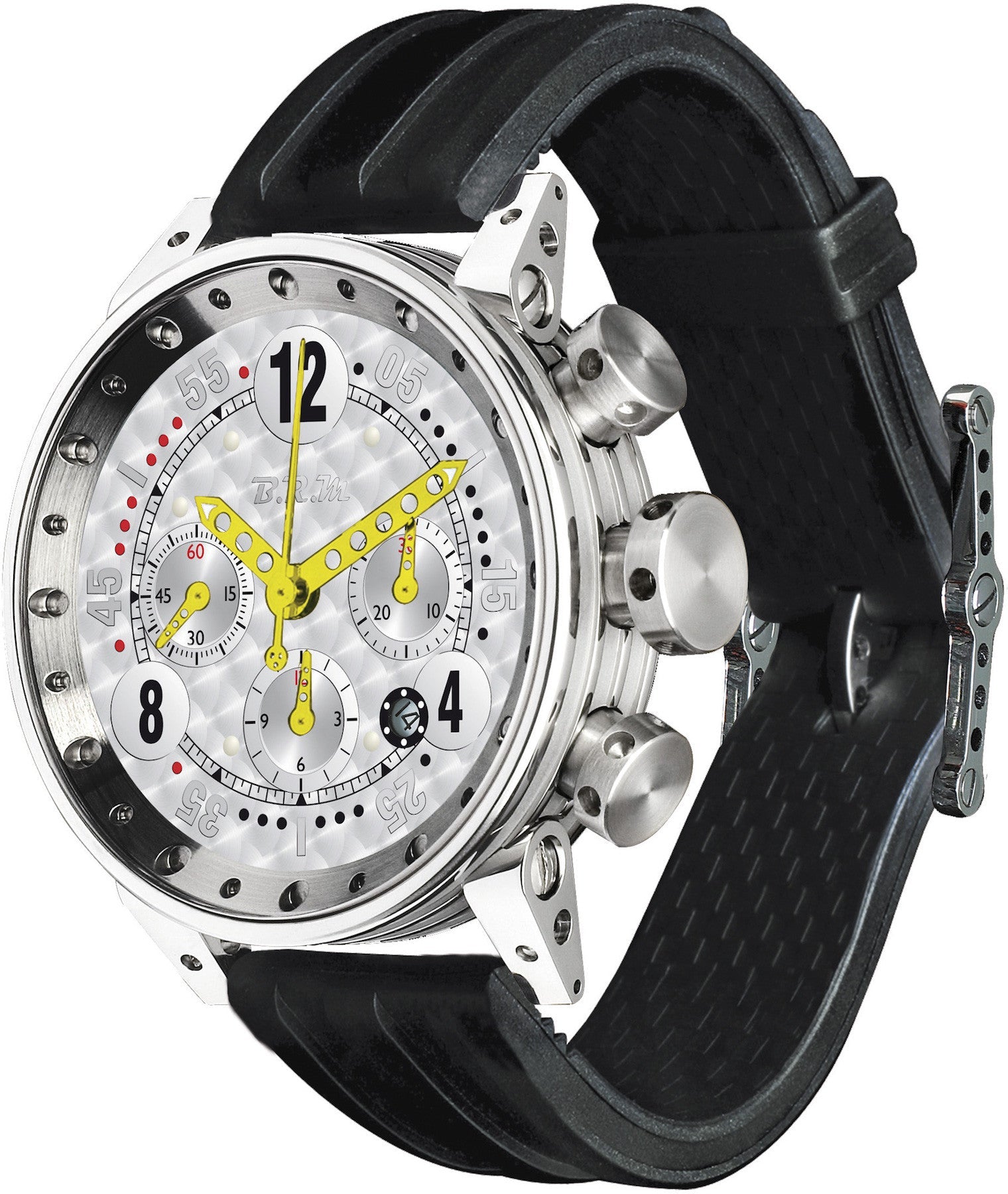 B.R.M. Watches V12-44-GT-BOU-AJ Yellow Hands Watch V12-44-GT-BOU-AJ Image 1