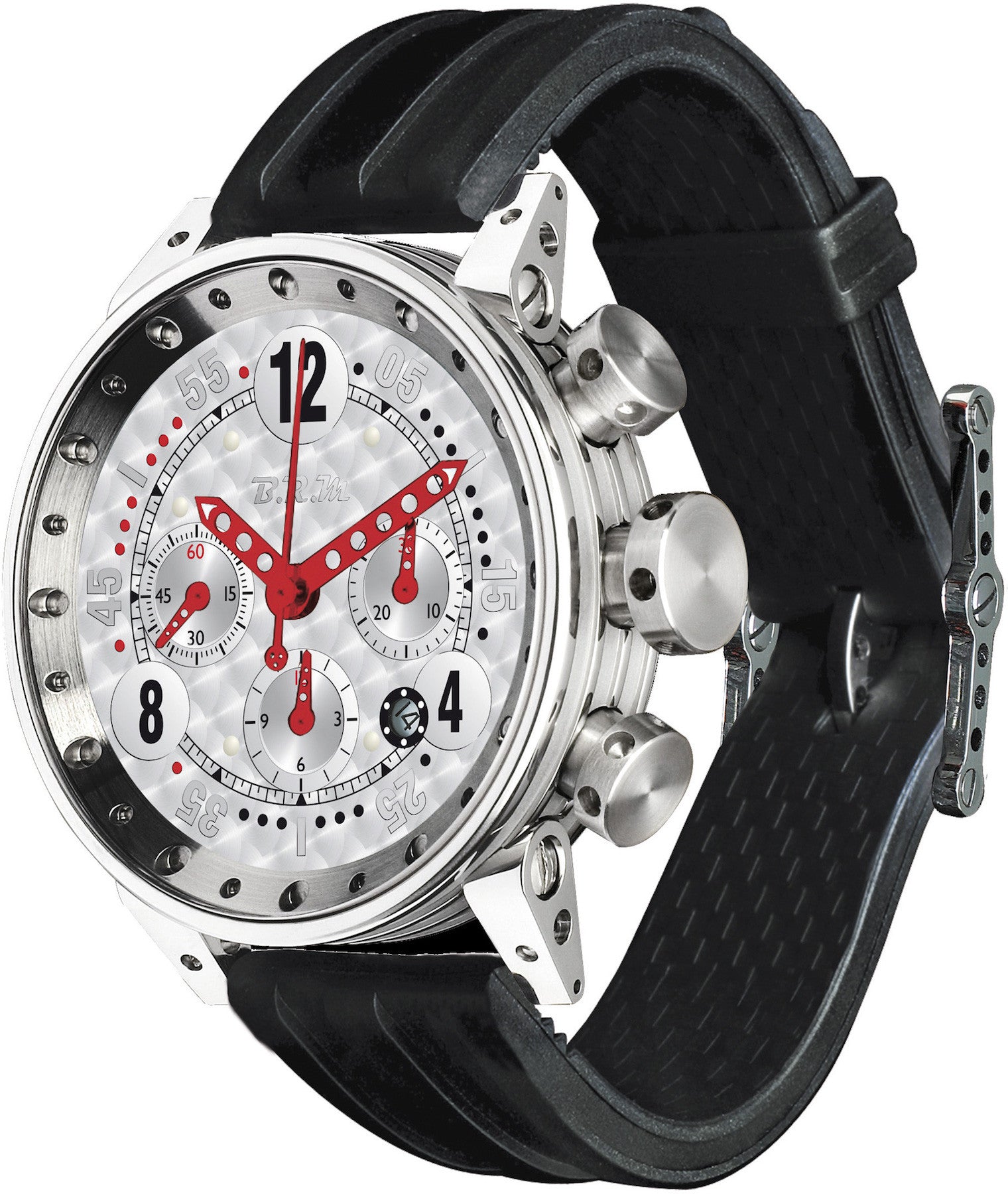 B.R.M. Watches V12-44-GT-BOU-AR Red Hands Watch V12-44-GT-BOU-AR Image 1