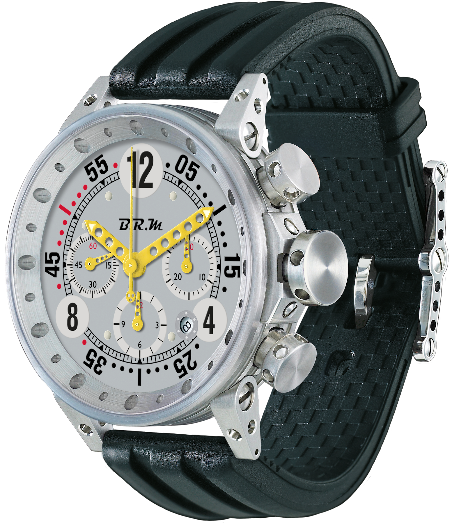 B.R.M. Watches V12-44 Yellow Hands Watch V12-44-BG-CN-AJ Image 1
