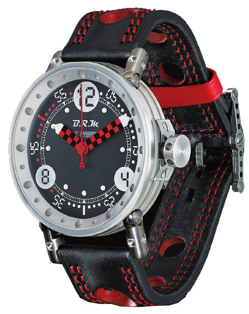B.R.M. Watches V6-44 HYBRIDE BG V6-44-HYBRIDE-BG LEATHER STRAP Image 1