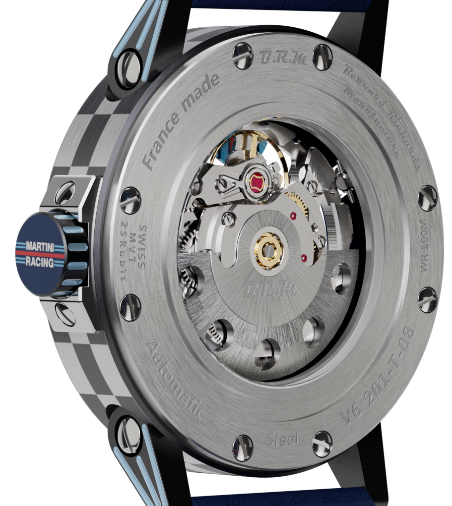 B.R.M. Watches V6-44 Martini Racing Skeleton Limited Edition Watch V6-44-SA-SQ-DAM-MR02 Image 2