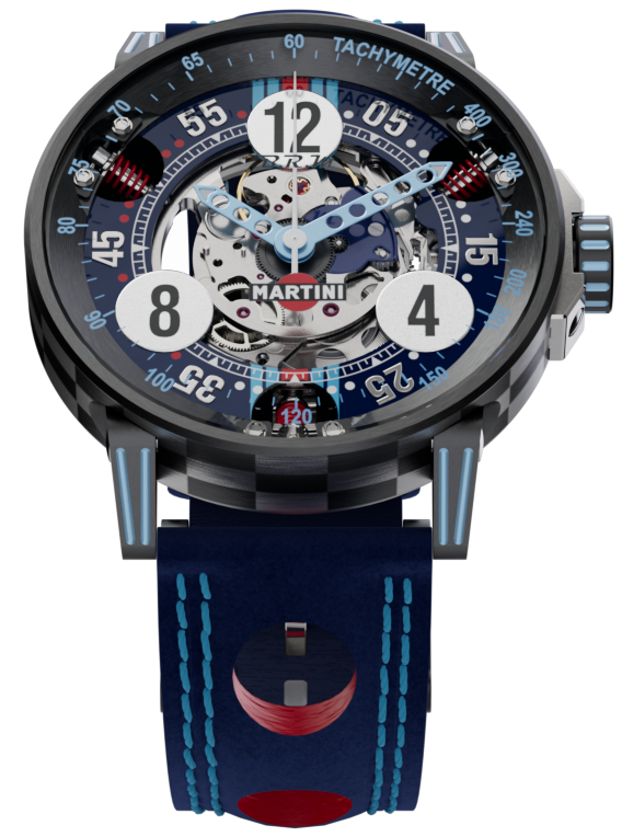 B.R.M. Watches V6-44 Martini Racing Skeleton Limited Edition Watch V6-44-SA-SQ-DAM-MR02 Image 3