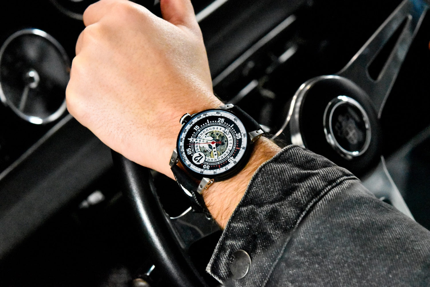 B.R.M. Watches V6-44 Touring White Watch V6-44 TOURING WHITE Image 4