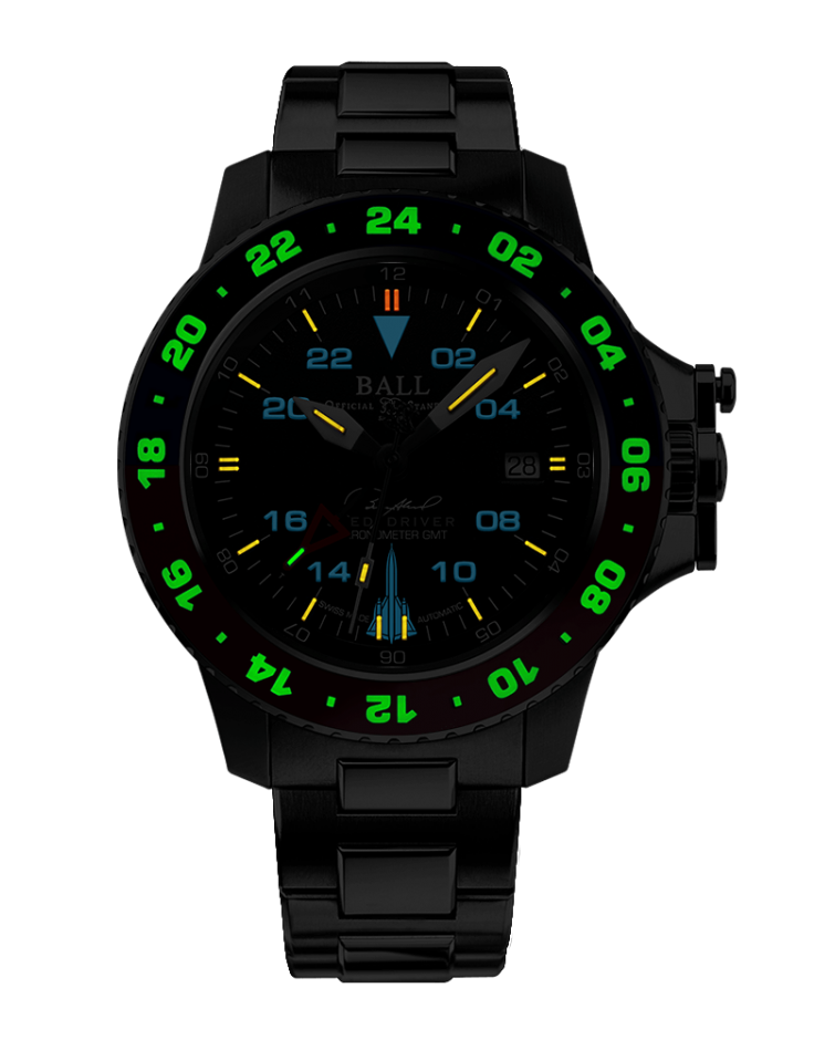 Ball Watch Company Engineer Hydrocarbon AeroGMT Sled Driver 40 Limited Edition Watch DG2118C-S18C-BK Image 2