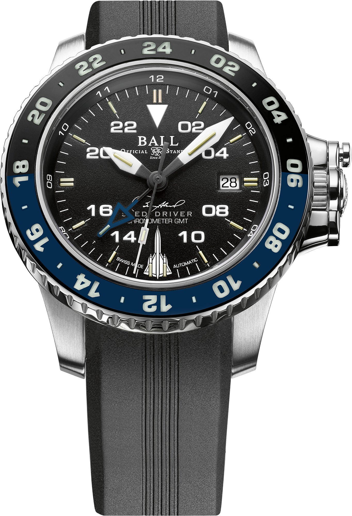 Ball Watch Company Engineer Hydrocarbon AeroGMT Sled Driver Limited Edition Watch DG2018C-P17C-BK Image 2