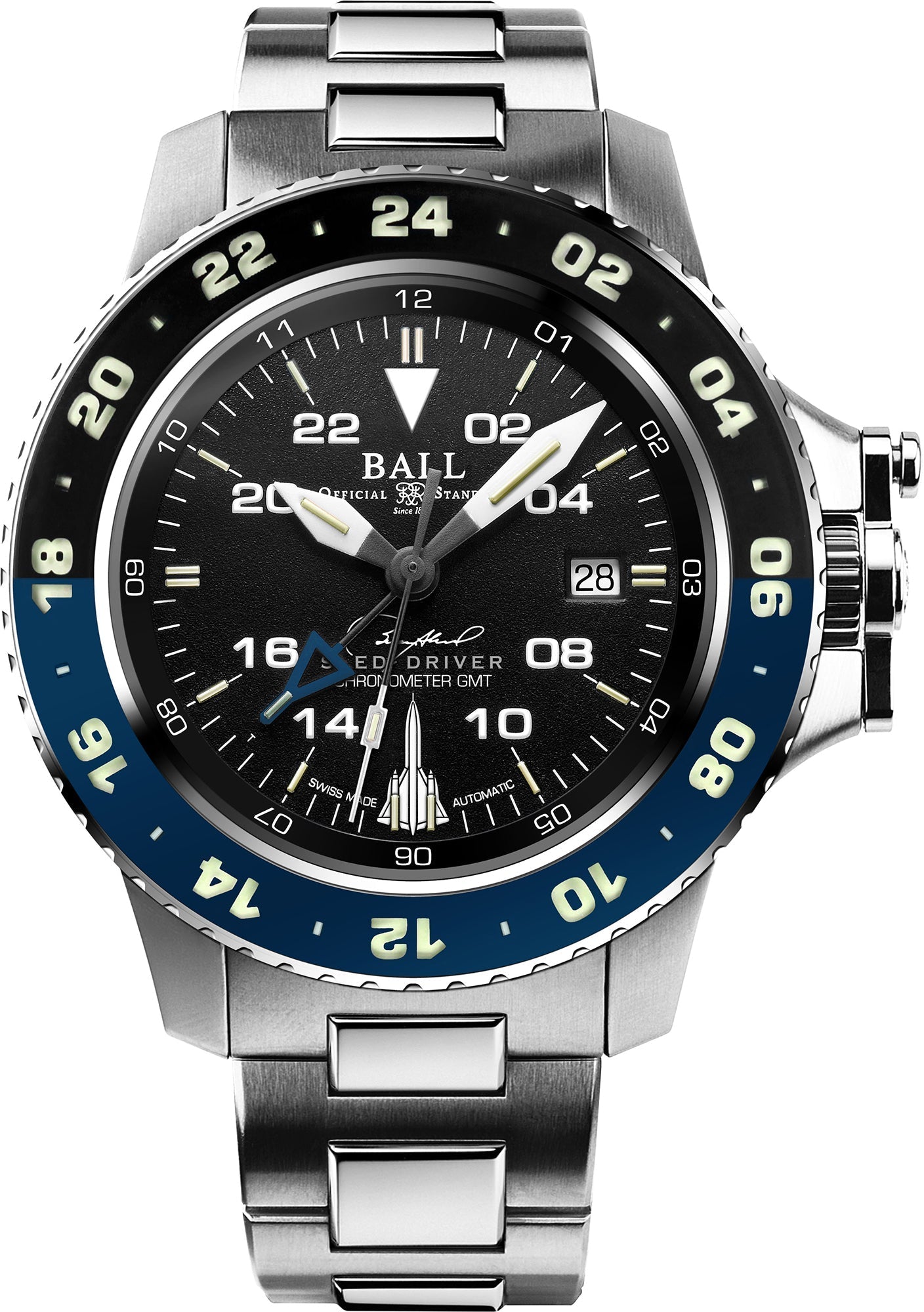 Ball Watch Company Engineer Hydrocarbon AeroGMT Sled Driver Limited Edition Watch DG2018C-S17C-BK Image 1