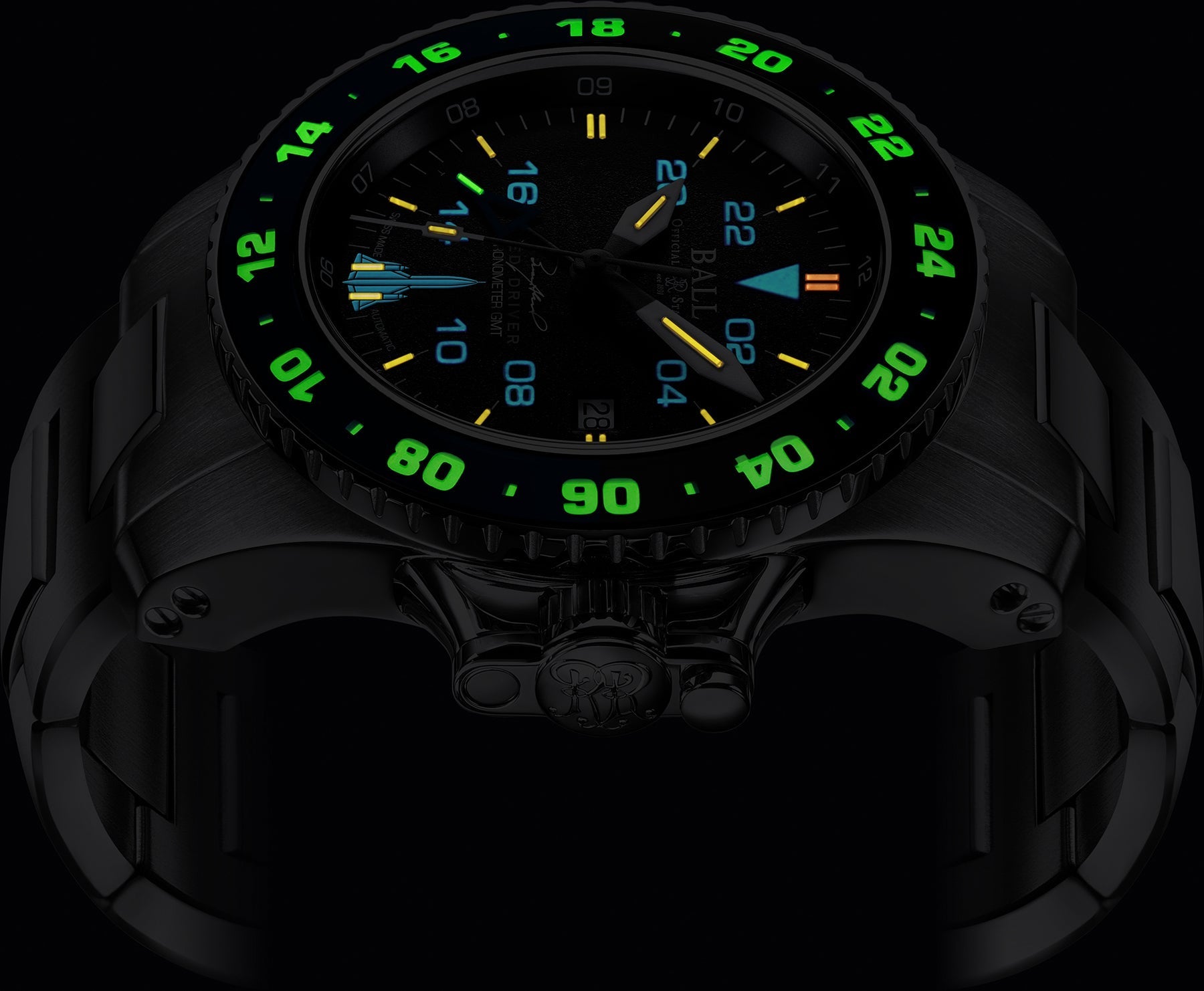 Ball Watch Company Engineer Hydrocarbon AeroGMT Sled Driver Limited Edition Watch DG2018C-S17C-BK Image 6