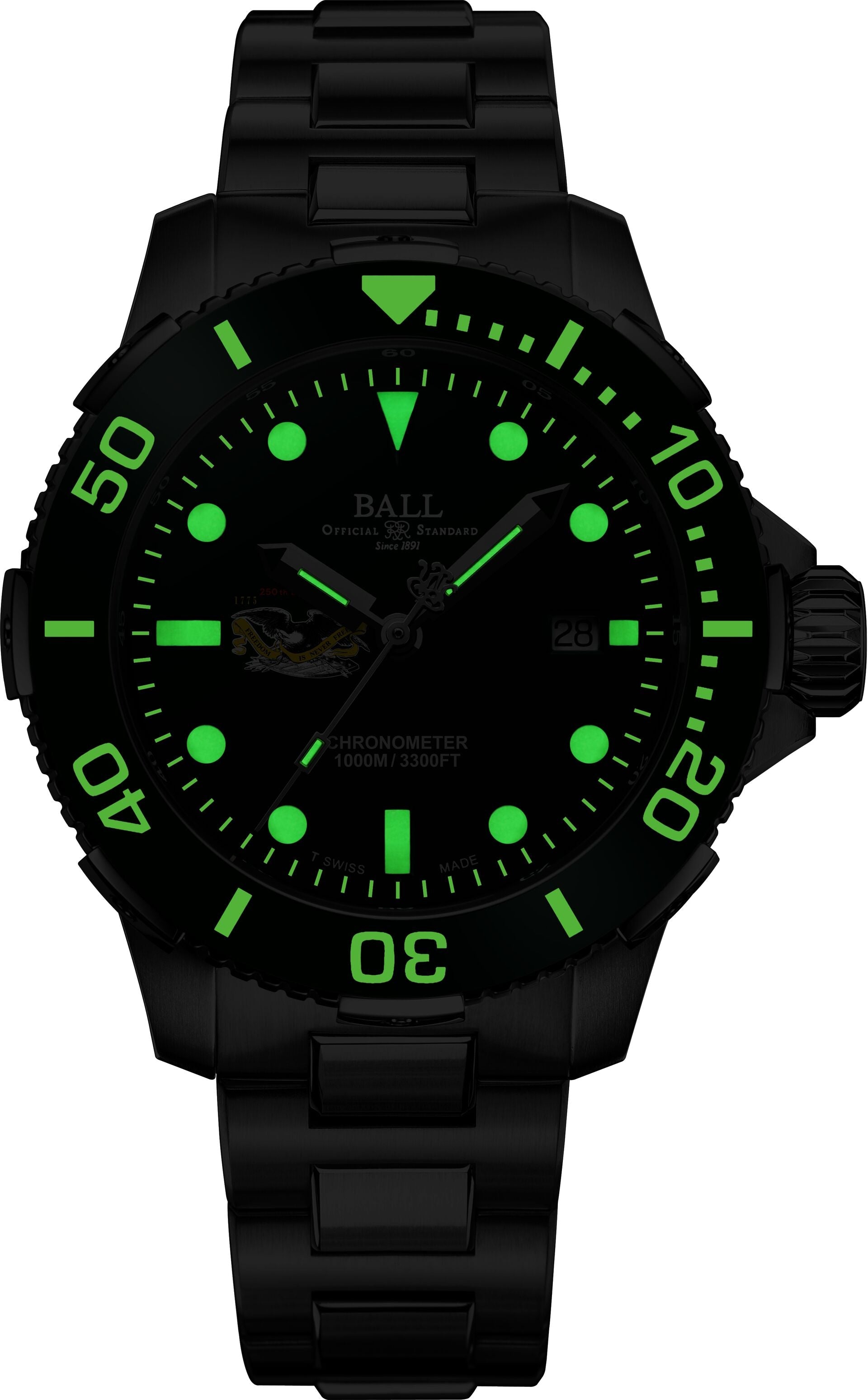 Ball Watch Company Engineer Hydrocarbon DeepQuest Protector Limited Edition Watch DM3002A-S10C-GR Image 2