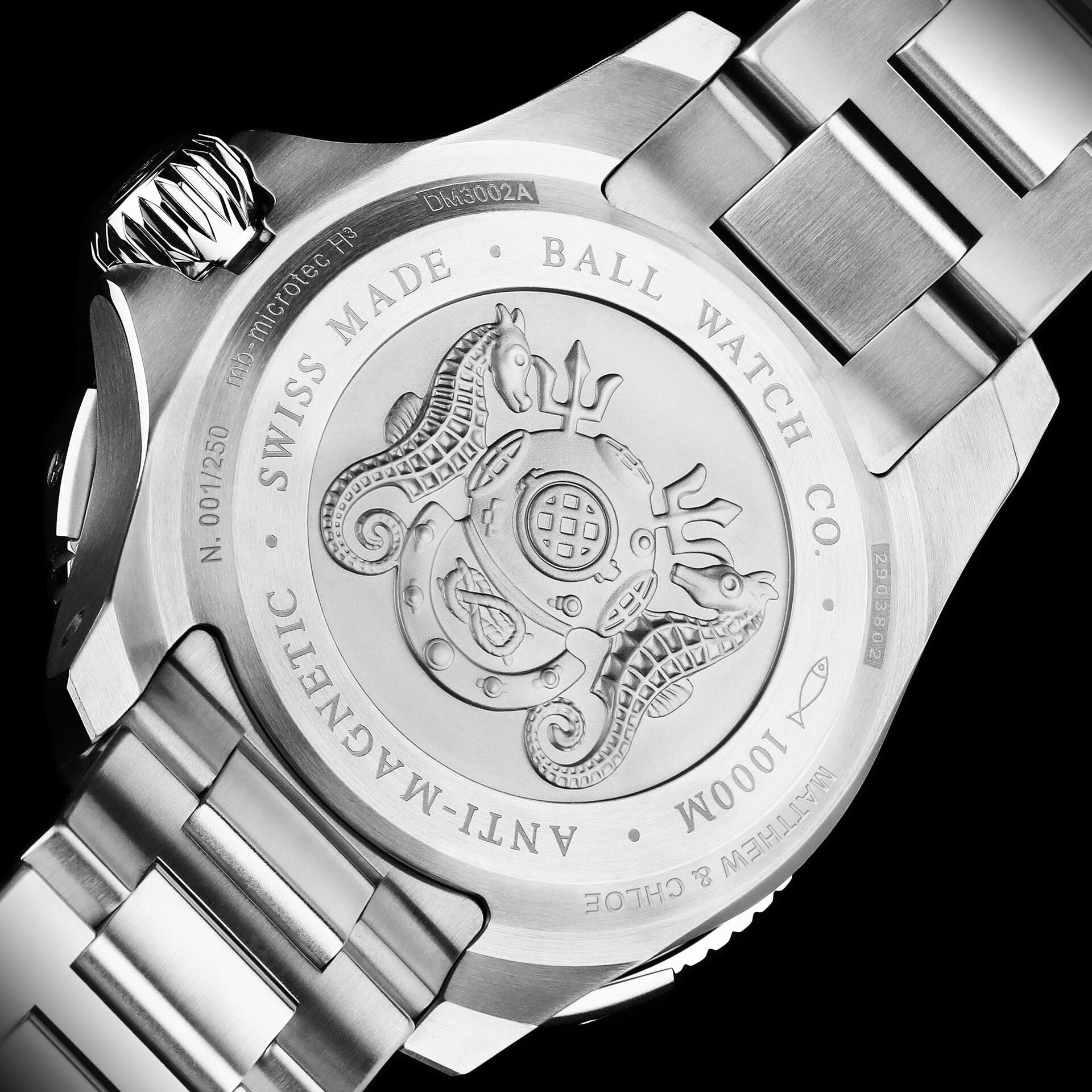 Ball Watch Company Engineer Hydrocarbon DeepQuest Protector Limited Edition Watch DM3002A-S9C-BK Image 3