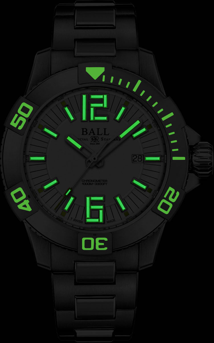 Ball Watch Company Engineer Hydrocarbon DeepQUEST Watch DM3002A-SC-WH Image 3