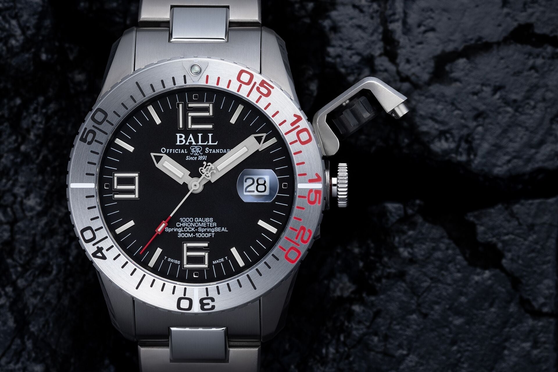 Ball Watch Company Engineer Hydrocarbon EOD Titanium Watch DM3200A-S1C-BK Image 10