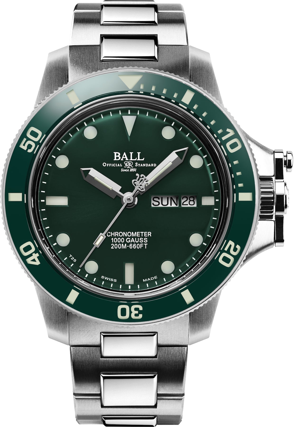 Ball Watch Company Engineer Hydrocarbon Original Green Watch DM2218B-S2CJ-GR Image 1