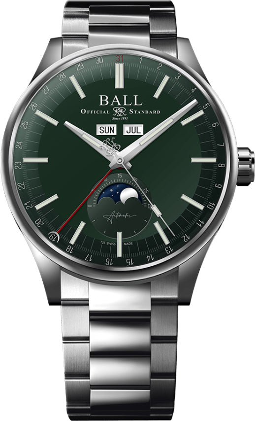 Ball Watch Company Engineer II Moon Calendar Limited Edition Watch NM3016C-S1J-GR Image 1