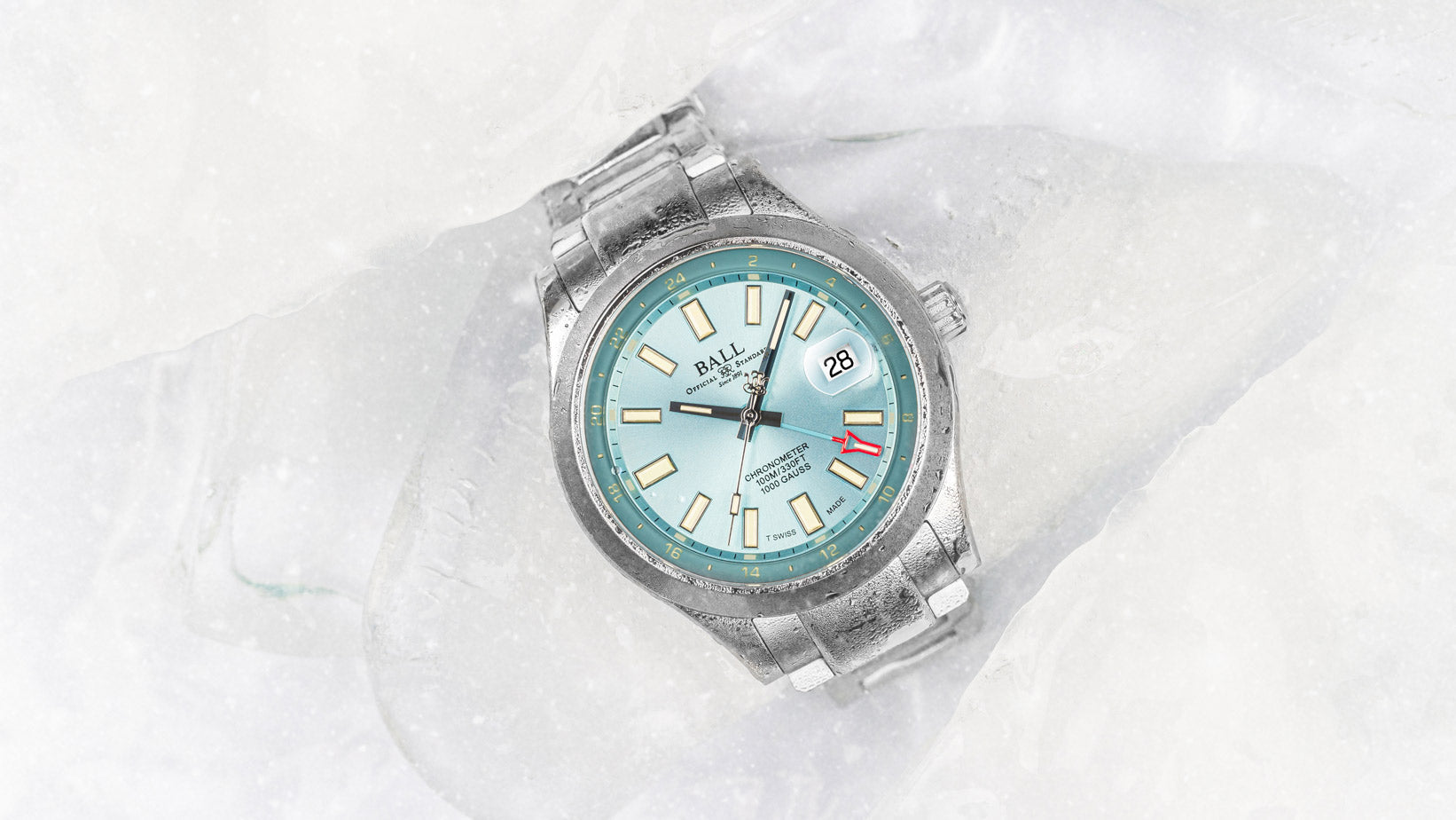 Ball Watch Company Engineer III Endurance 1917 GMT Watch GM9100C-S2C-IBER Image 4