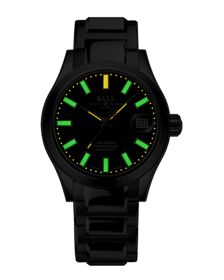 Ball Watch Company Engineer III Marvelight Chronometer 36 Watch NL9616C-S1C-BK Image 2