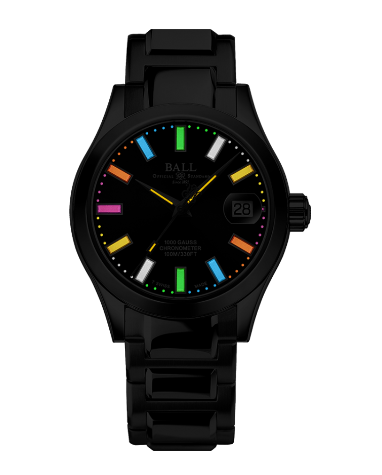 Ball Watch Company Engineer III Marvelight Chronometer 36 Watch NL9616C-S1C-BKR Image 2