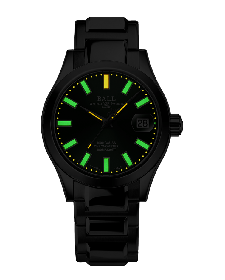 Ball Watch Company Engineer III Marvelight Chronometer 36 Watch NL9616C-S1C-GR Image 2