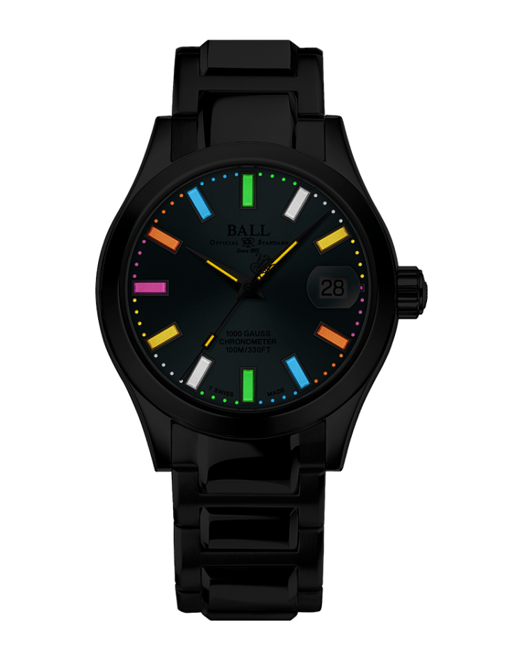 Ball Watch Company Engineer III Marvelight Chronometer 36 Watch NL9616C-S1C-IBER Image 2