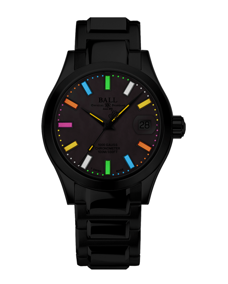 Ball Watch Company Engineer III Marvelight Chronometer 36 Watch NL9616C-S1C-PKR Image 2