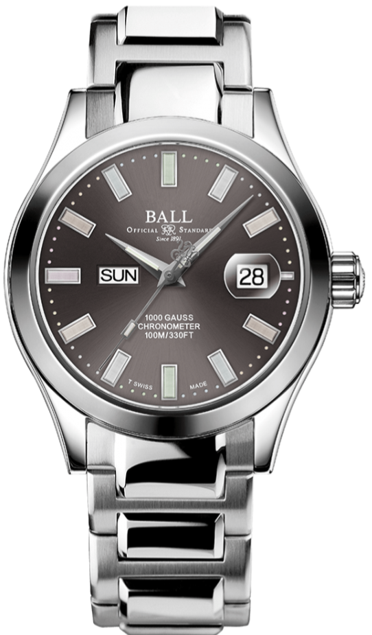 Ball Watch Company Engineer III Marvelight Chronometer Day Date Watch NM9036C-S1C-GYR Image 1