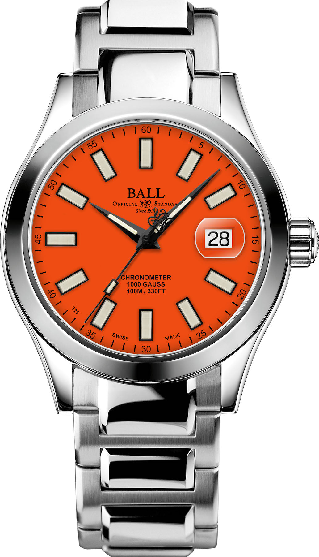 Ball Watch Company Engineer III Marvelight Chronometer Orange Watch NM9026C-S39CJ-OR Image 1