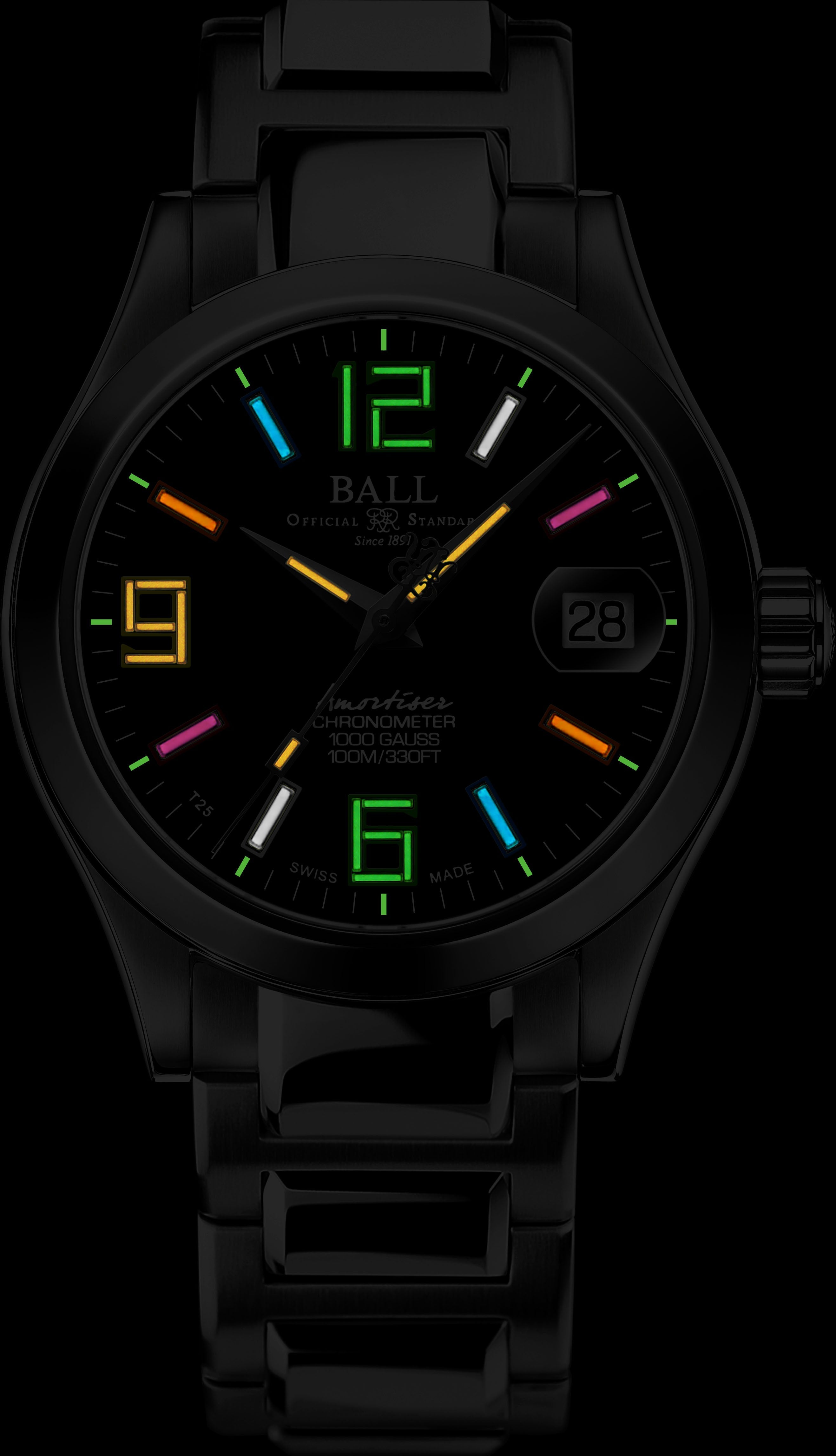 Ball Watch Company Engineer III Pioneer II 36mm Rainbow Limited Edition Watch NL9616C-S5CJ-BKR Image 2