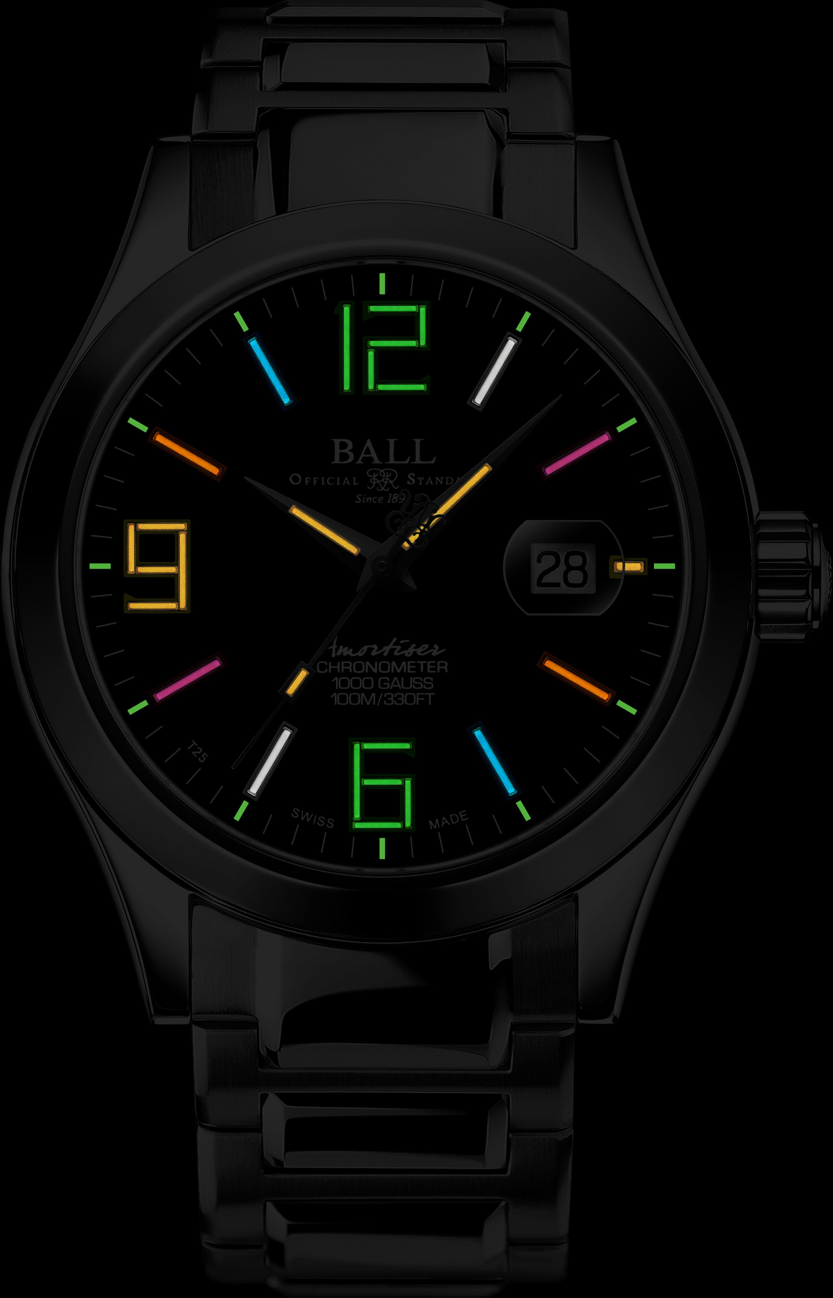 Ball Watch Company Engineer III Pioneer II 43mm Rainbow Limited Edition Watch NM9028C-S41CJ-BKR Image 2